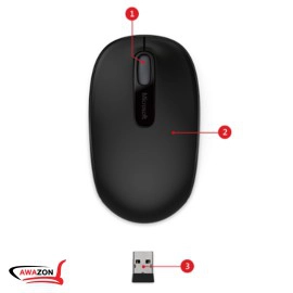 Mouse Microsoft Wireless Mobile 1850