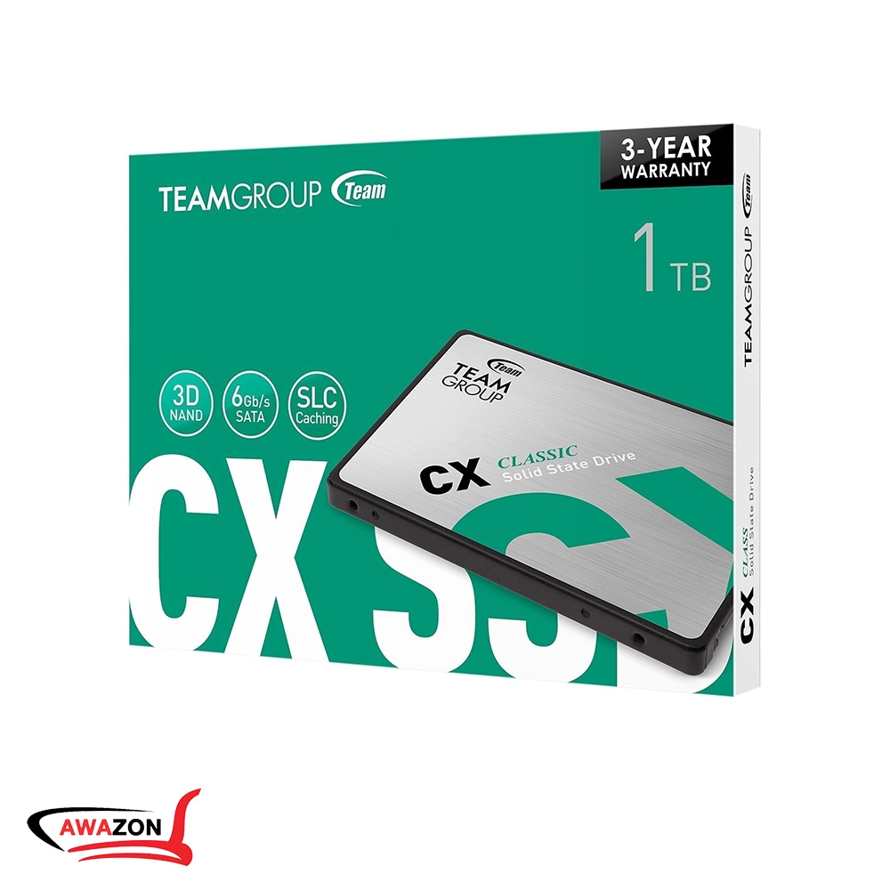 Internal Hard 1TB SSD TeamGroup 2.5" CX2